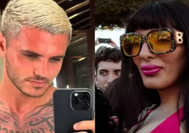 Icardi y La Cuerpo.