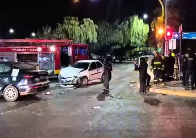 Accidente en Costanera y Beltr�n/ Fuente: Captura de pantalla de video