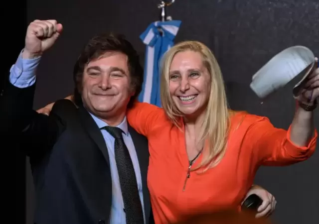 javier gerardo milei y su hermana karina