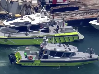 Accidente de embarcaciones en Miami.