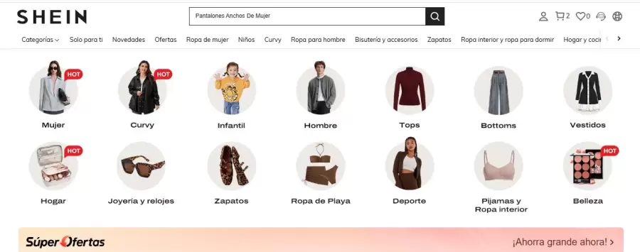 Comprar en Shein