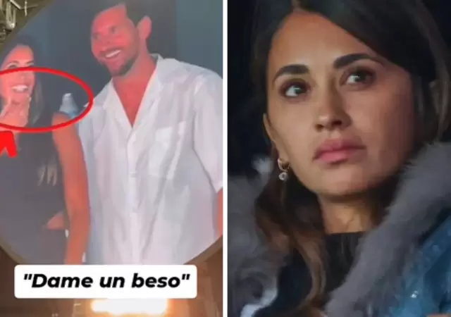 La Kiss Cam, Messi y Antonela: el mensaje no verbal que pas� desapercibido.