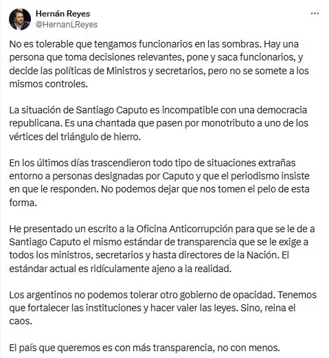 Posteo de Reyes
