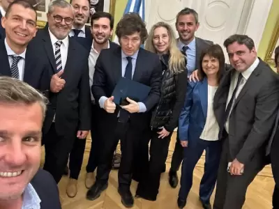 Exradicales que le alegraron el d�a a Milei