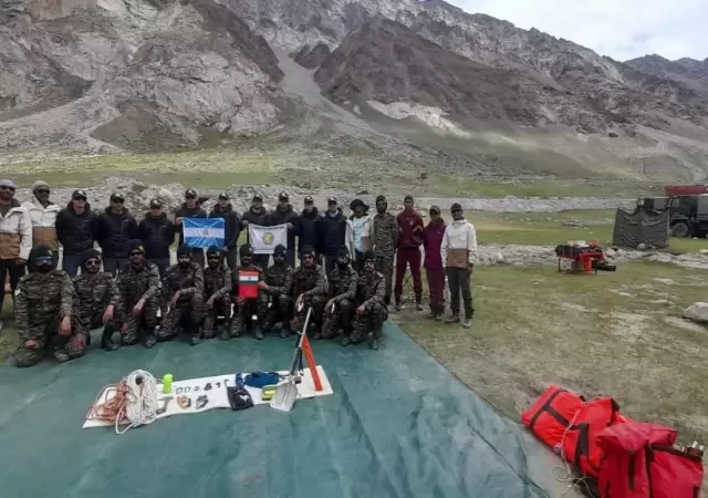 Expedici�n del Ej�rcito Argentino en el Himalaya.