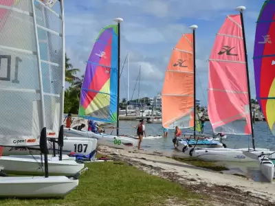 La escuela de verano de Miami Youth Sailing Foundation a la que asist�a Mila (Facebook)