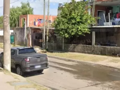 La barriada donde ocurri� la tragedia. (Foto: gentileza Cr�nica)