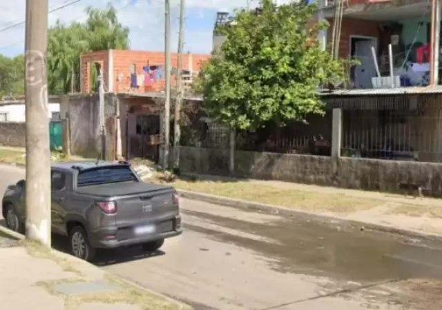 La barriada donde ocurri� la tragedia. (Foto: gentileza Cr�nica)