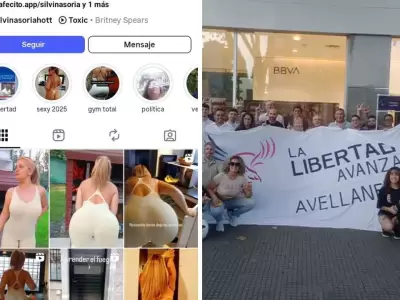 Candidato libertario genera pol�mica por mezclar militancia con vida �ntima en redes.