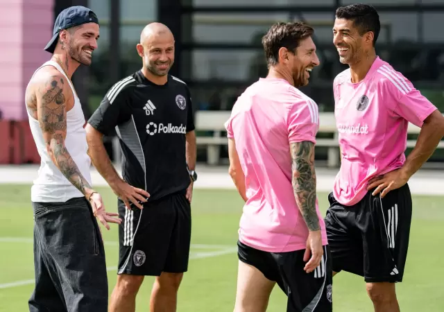 Rodrigo De Paul podr�a debutar hoy en el Inter Miami.