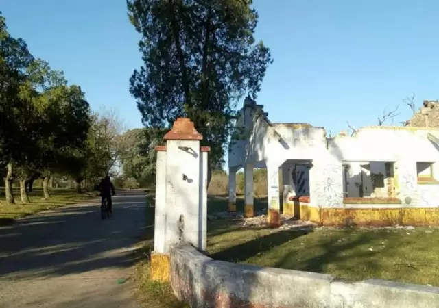 El cuerpo del soldado voluntario fue encontrado en este predio que antes ocupaba el Ej�rcito en Curuz� Cuati�. (Foto: web)