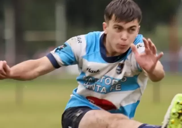 Jernimo Fernndez Bobbio muri tras una lesin en un partido en Rafaela.