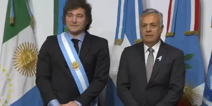 Cornejo y Milei