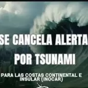 Colombia y Ecuador cancelaron sus alertas de tsunami