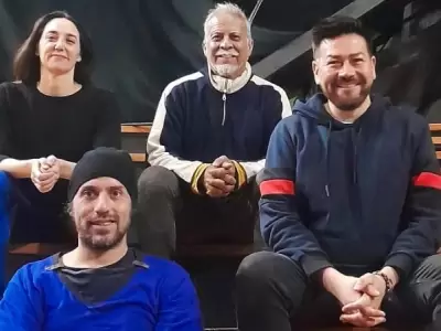 El elenco de la obra que se presenta en Mendoza