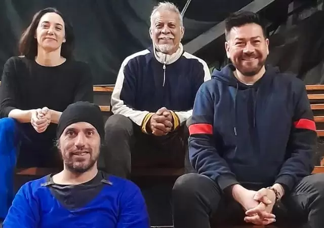 El elenco de la obra que se presenta en Mendoza