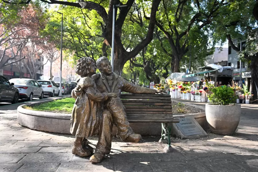 La obra hab�a sido vandalizada en el mes de abril.