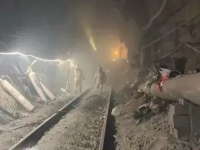 El derrumbe en la mina ocurri� tras un sismo de magnitud 4,2.