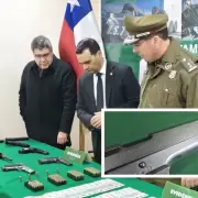 Chile: tres argentinos fueron detenidos con 6 armas y 200 balas