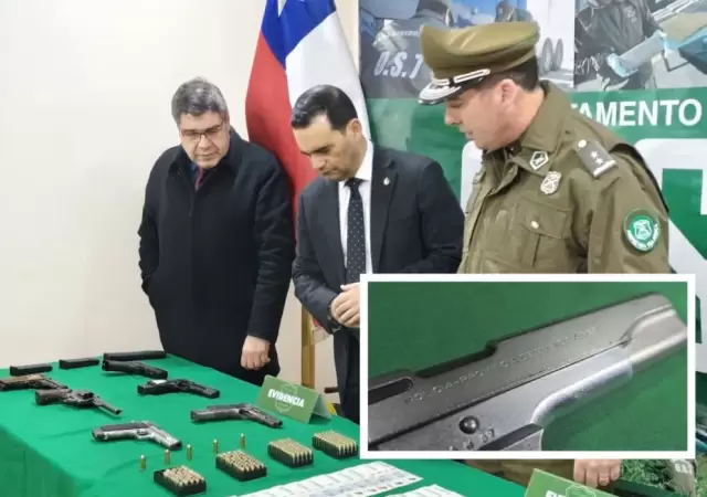 Tres argentinos fueron detenidos en Chile.