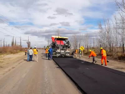 Obras de vialidad en Mendoza