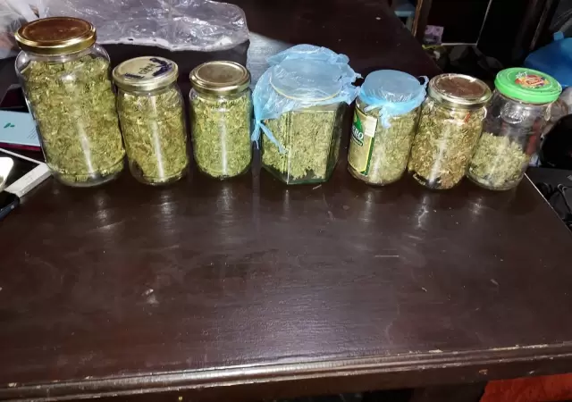 Gran cantidad de droga incautada/