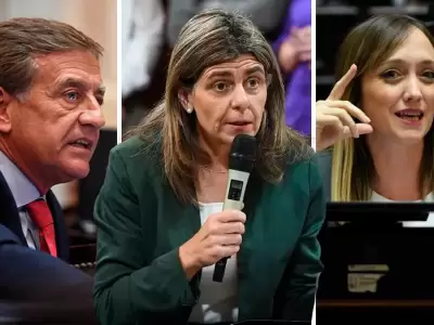 La ubicaci�n de los senadores por Mendoza/