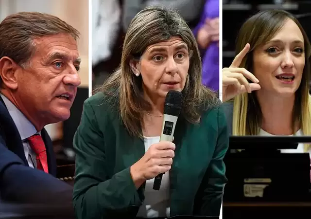 La ubicaci�n de los senadores por Mendoza/