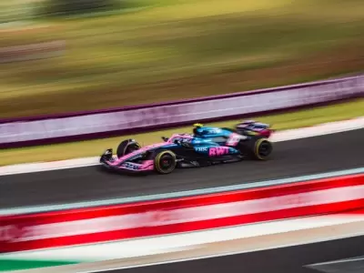 El piloto argentino mejor� en la pr�ctica 3 del Gran Premio de Hungr�a/ Fuente: Alpine