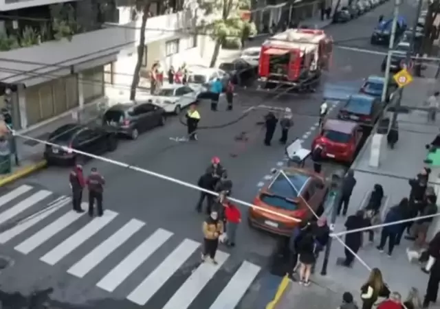 Incendio en Caballito