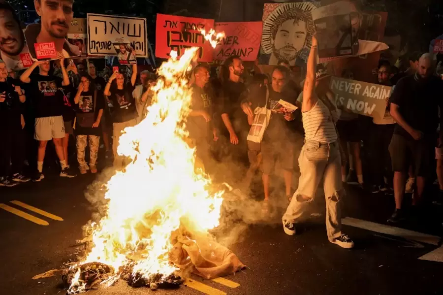 Manifestaciones en Tel Aviv