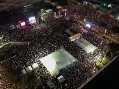 Manifestaciones en Tel Aviv