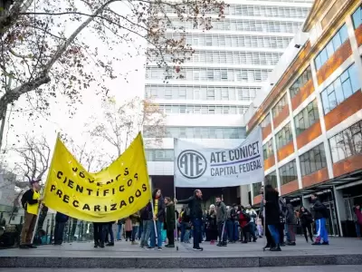 Protestas en el Conicet