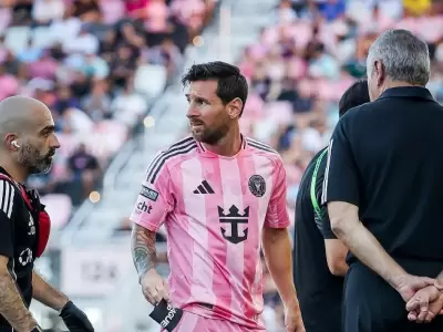 Desgarradora preocupaci�n en Inter Miami por la lesi�n de Lionel Messi