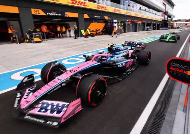 En boxes, Alpine destroz� la carrera de Colapinto en el Gran Premio de Hungr�a