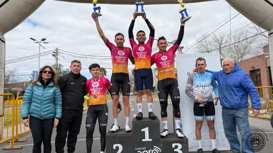 Godoy Cruz arras� en la primera fecha del Ciclismo de ruta
