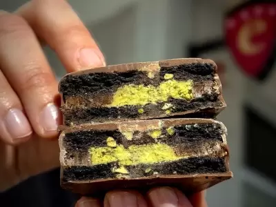 Entre Dos lanz� en agosto su nuevo alfajor premium de pistacho.
