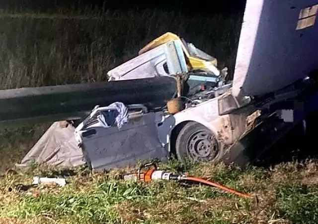 Accidente en la Ruta Nacional 19/ Fuente: Polic�a de C�rdoba