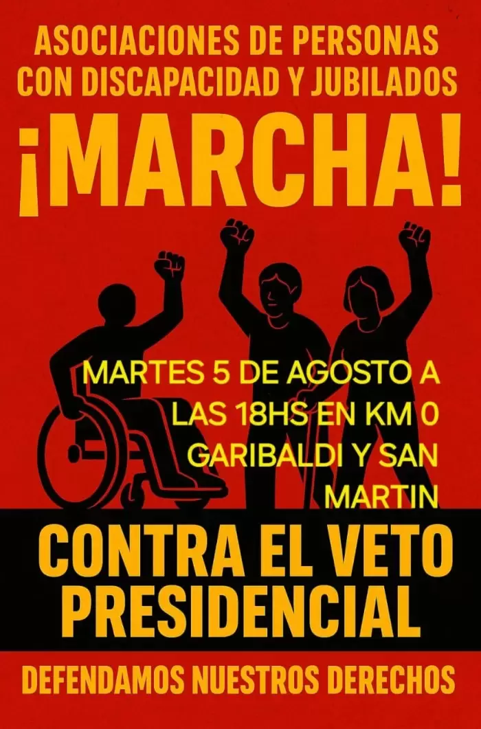 Convocatoria a la manifestaci�n