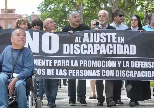 Defensa de los derechos de los discapacitados./