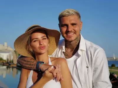China Su�rez y Mauro Icardi