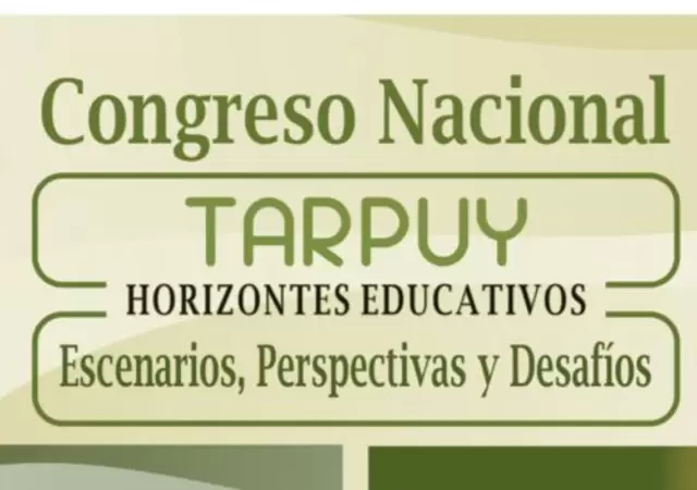 La Asociaci�n "Tarpuy" y la Municipalidad de Maip� invita a toda la comunidad educativa a ser parte del congreso.