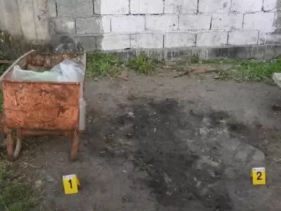 Lugar donde fue encontrado uno de los cuerpos/ Fuente: NA