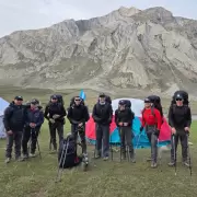 Nueve soldados mendocinos llegaron a una de las cimas m�s alta del mundo