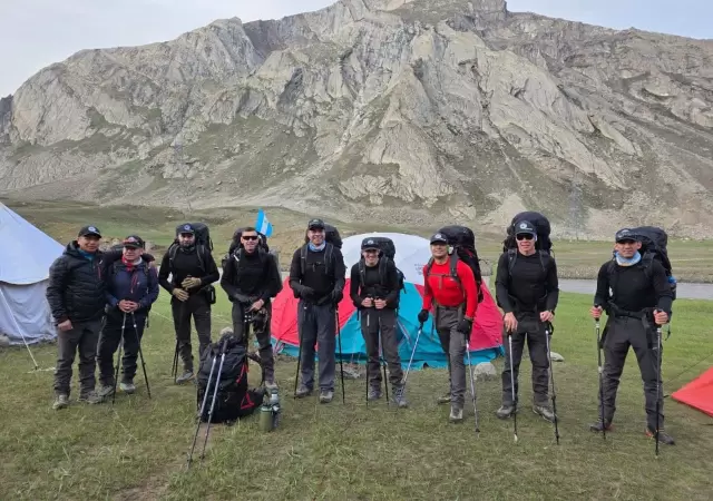 Ej�rcito Argentino en el Monte Kun