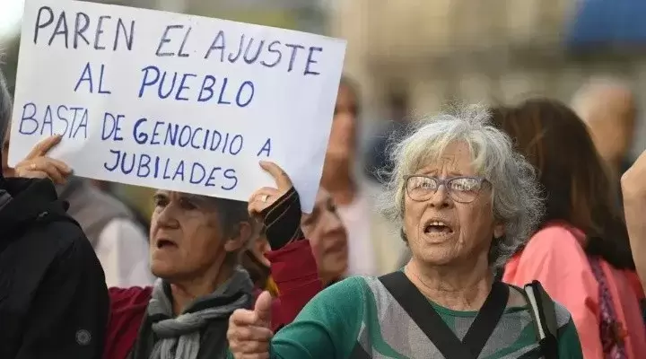 Daniel Guerrero advirtió que la situación de los jubilados y personas con discapacidad es de "indigencia".