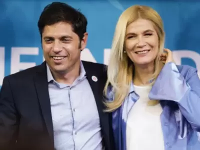 Axel Kicillof y Ver�nica Magario preocupados por un posible ausentismo a la hora de votar.