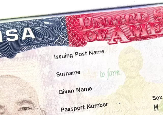 Visa a EEUU.