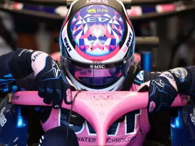 Franco Colapinto fue perjudicado en las paradas en boxes/ Fuente: Alpine