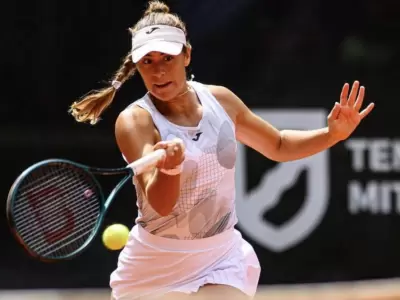 Solana Sierra cay� imprevisamente en la qualy